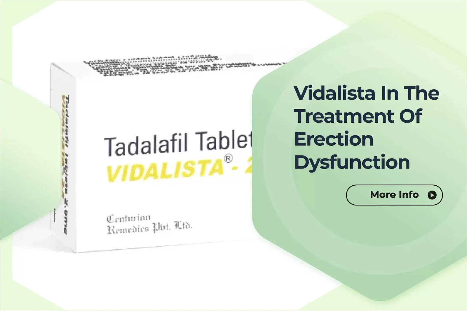 Vidalista in the Treatment of Erection Dysfunction
